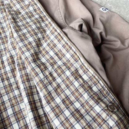 パパス 90s papas 中綿ジャケット ドリズラー L ベージュ