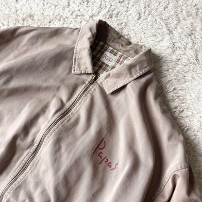 パパス 90s papas 中綿ジャケット ドリズラー L ベージュ