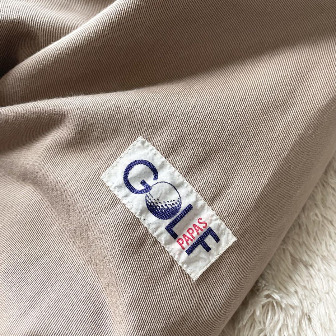 パパス 90s papas 中綿ジャケット ドリズラー L ベージュ