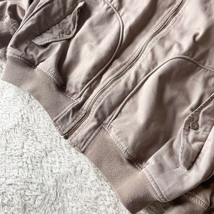 パパス 90s papas 中綿ジャケット ドリズラー L ベージュ