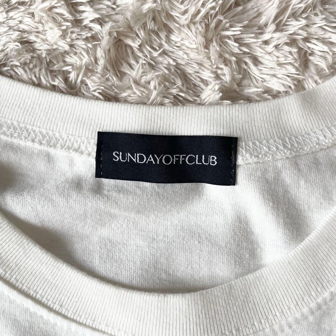 SUNDAYOFFCLUB 美品 ビッグシルエット Tシャツ