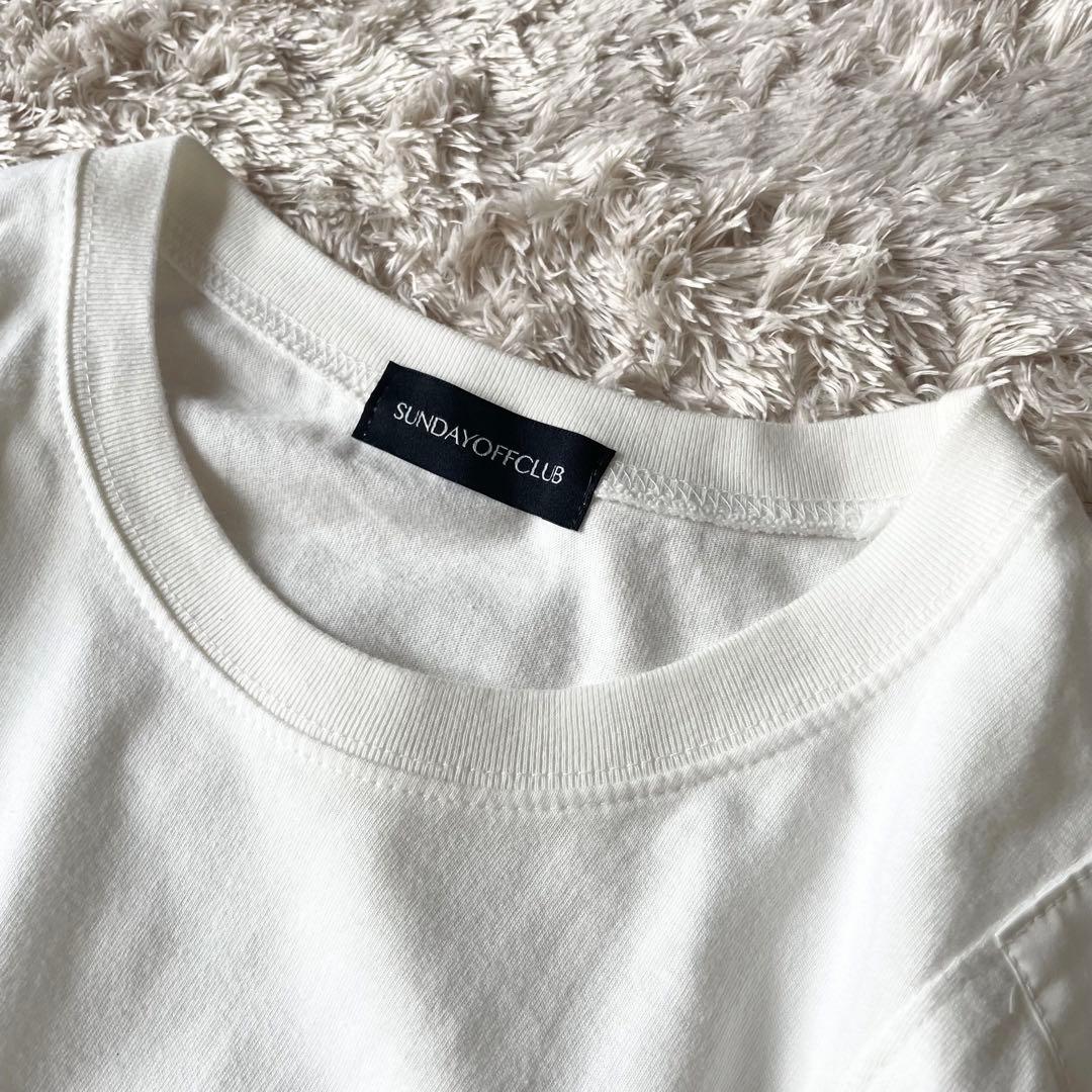 SUNDAYOFFCLUB 美品 ビッグシルエット Tシャツ