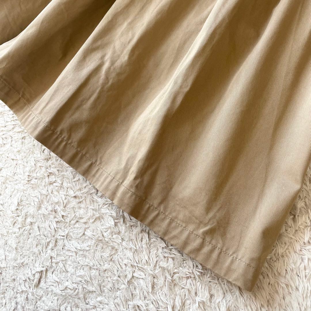 グランマママドーター 美品 チノプリーツスカート 1 ベージュ