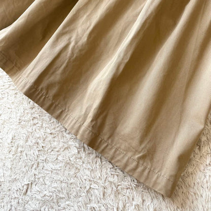 グランマママドーター 美品 チノプリーツスカート 1 ベージュ