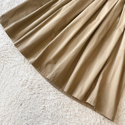 グランマママドーター 美品 チノプリーツスカート 1 ベージュ