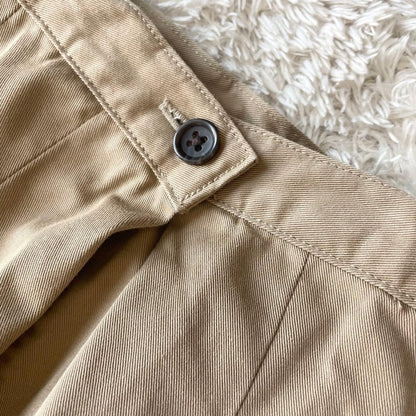 グランマママドーター 美品 チノプリーツスカート 1 ベージュ