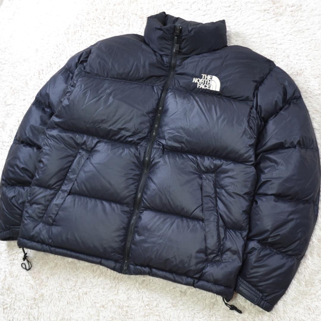 90s THE NORTH FACE ヌプシ ダウンジャケット M 黒