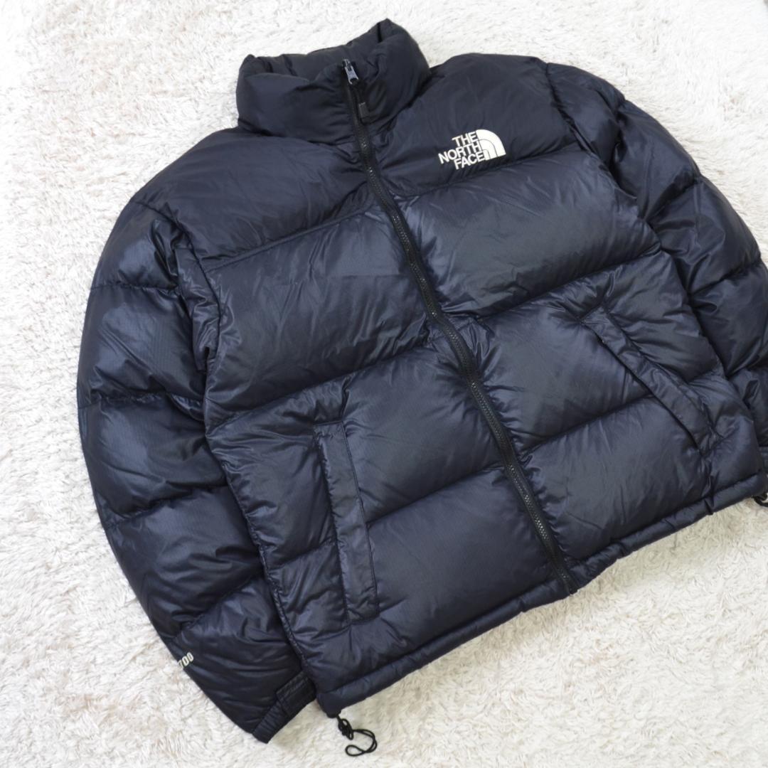 90s THE NORTH FACE ヌプシ ダウンジャケット M 黒