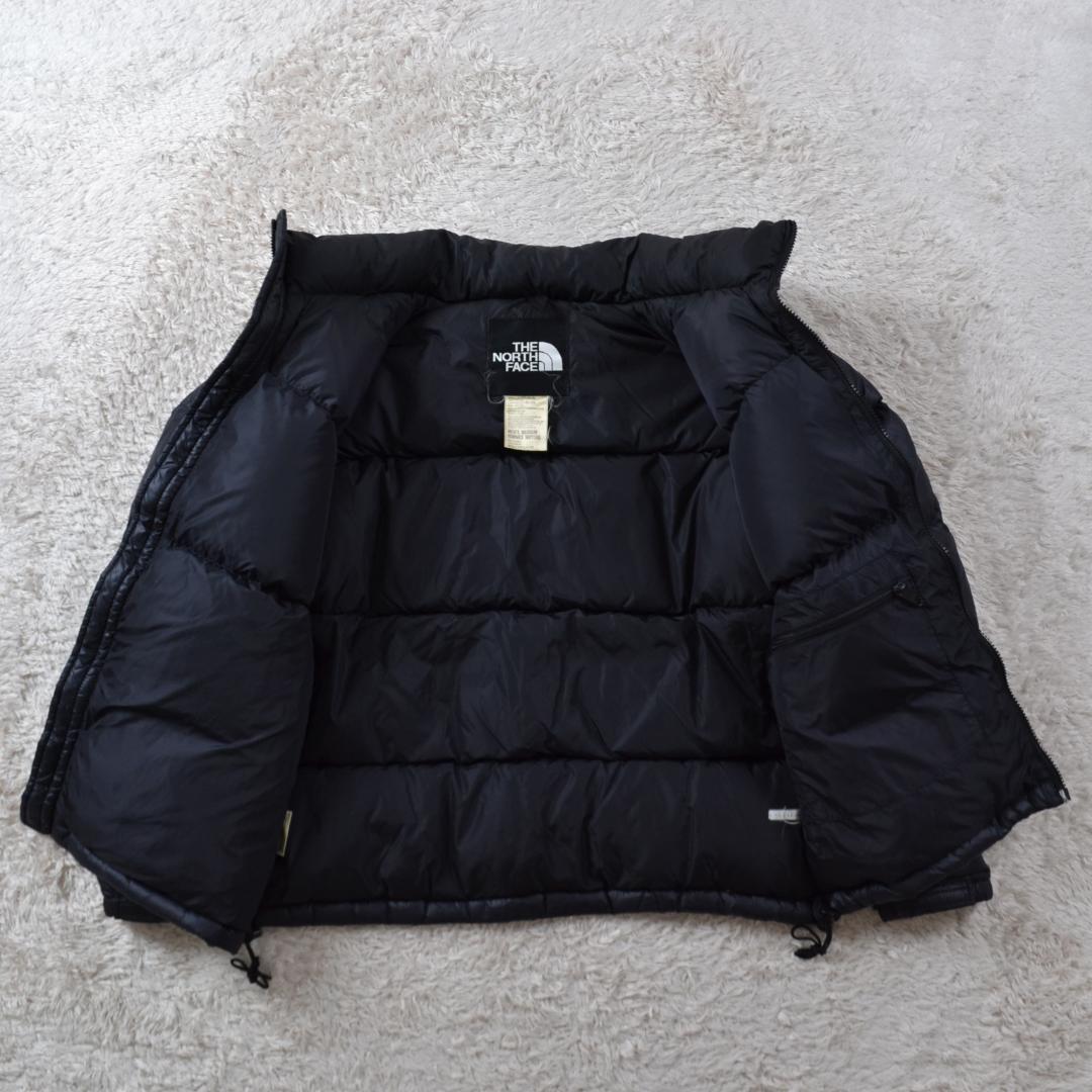 90s THE NORTH FACE ヌプシ ダウンジャケット M 黒