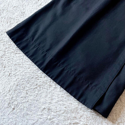 エムエイチエル 極美品 cotton wool drill skirt 3 黒