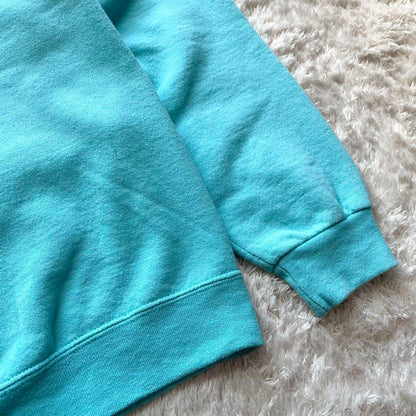 ジャージーズ 美品 00s JERZEES DESTIN 両面プリント ロゴ スウェット
