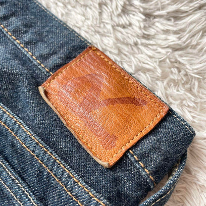 45R 美品 45R 比古比女 ONEWASH 28 濃紺