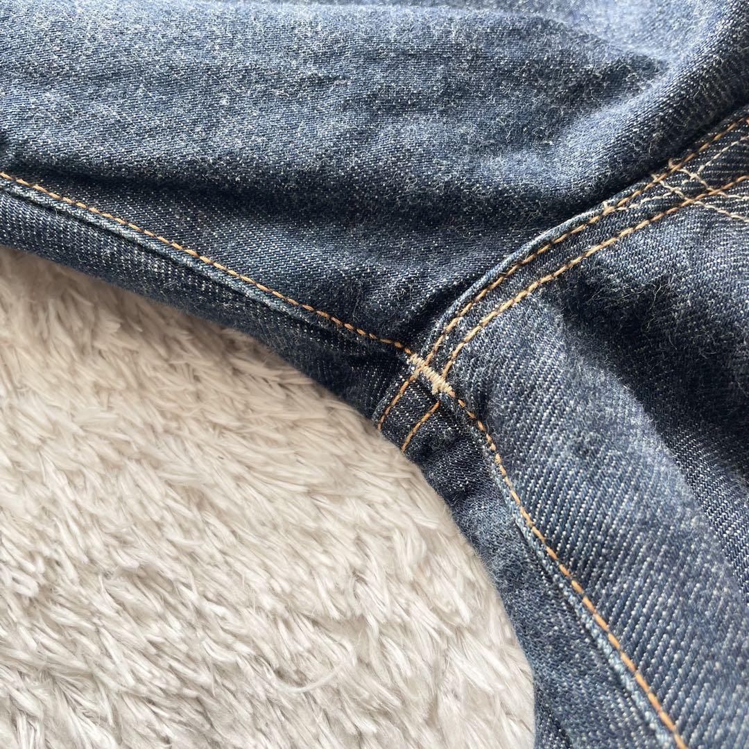 45R 美品 45R 比古比女 ONEWASH 28 濃紺