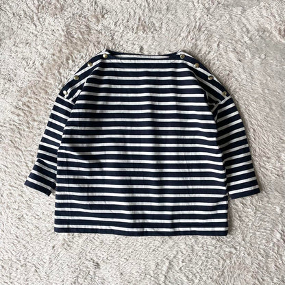 マッキントッシュフィロソフィー 美品 ワイドバスクシャツ 金釦 S