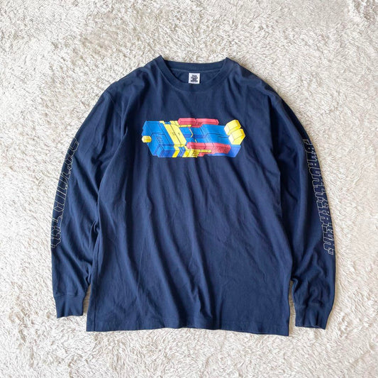 THE BLACK EYE PATCH 美品 ロングスリーブ カットソー L 紺