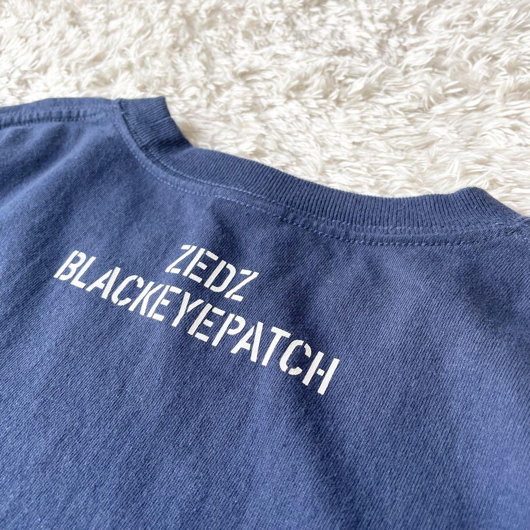 THE BLACK EYE PATCH 美品 ロングスリーブ カットソー L 紺