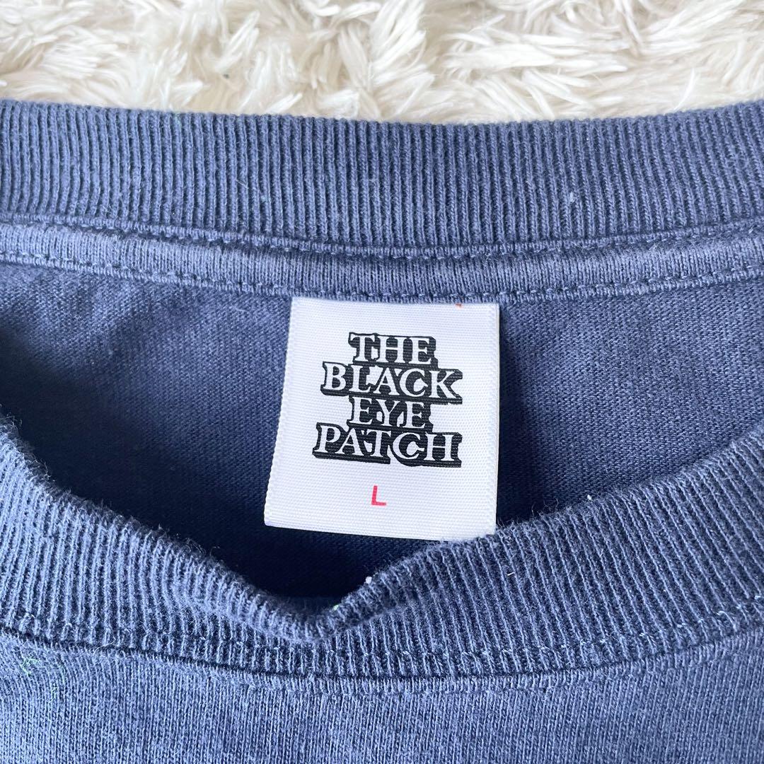 THE BLACK EYE PATCH 美品 ロングスリーブ カットソー L 紺