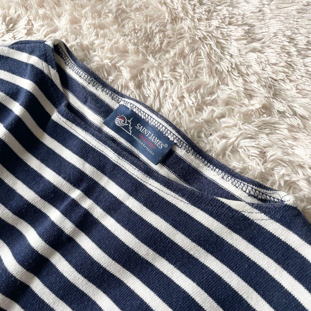 セントしジェームズ 美品 saint james バスクシャツ 36 ボーダー