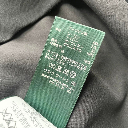 ラルフローレン 新品タグ付 ノースリーブワンピース レース 黒