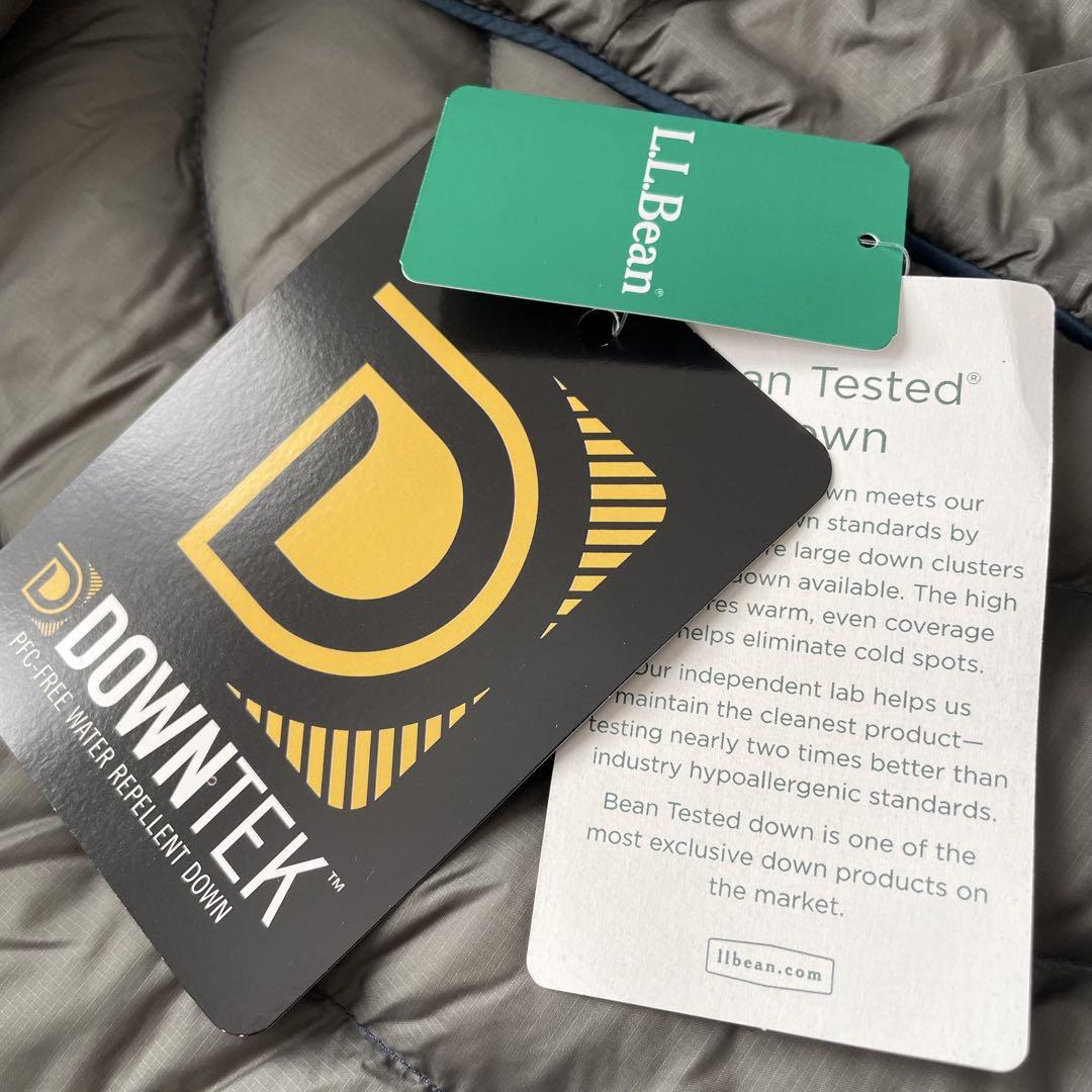 新品タグ付 L.L.Bean 850 ライトダウンコート XL マリナーブルー