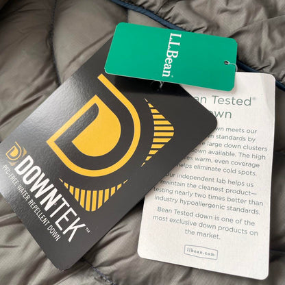 新品タグ付 L.L.Bean 850 ライトダウンコート XL マリナーブルー