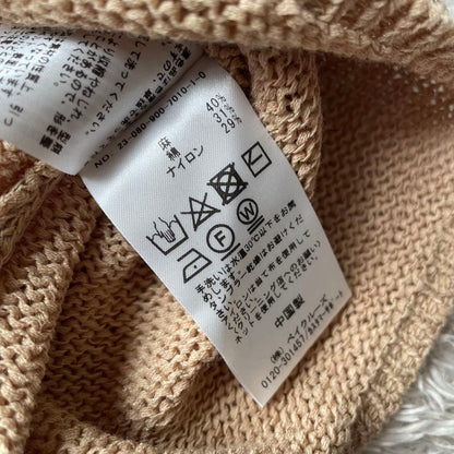 IENA 美品 23ss テープヤーン 2way Vネックカーディガン F