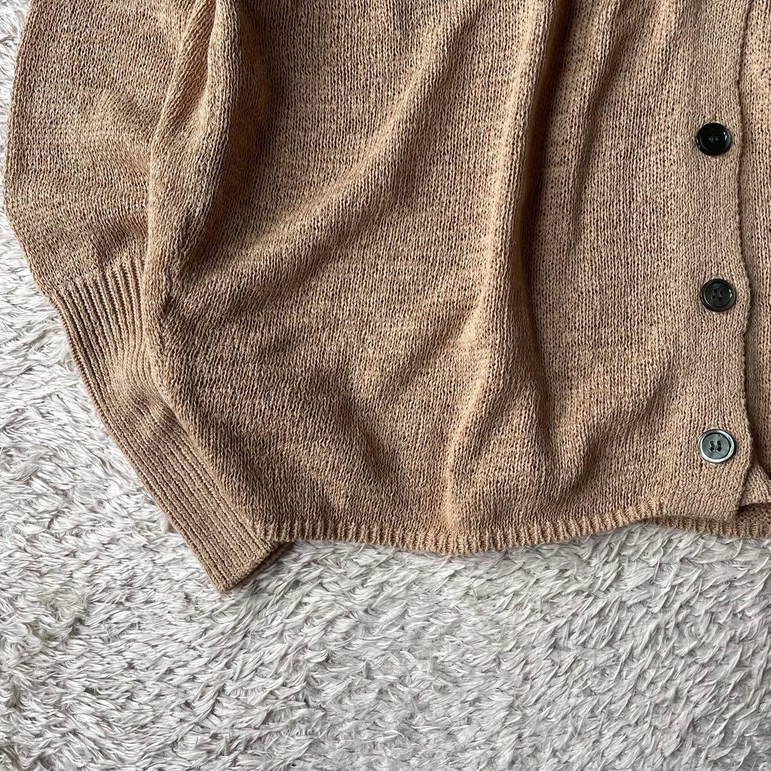 IENA 美品 23ss テープヤーン 2way Vネックカーディガン F