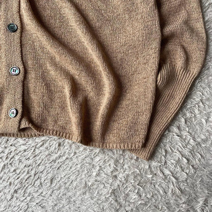 IENA 美品 23ss テープヤーン 2way Vネックカーディガン F