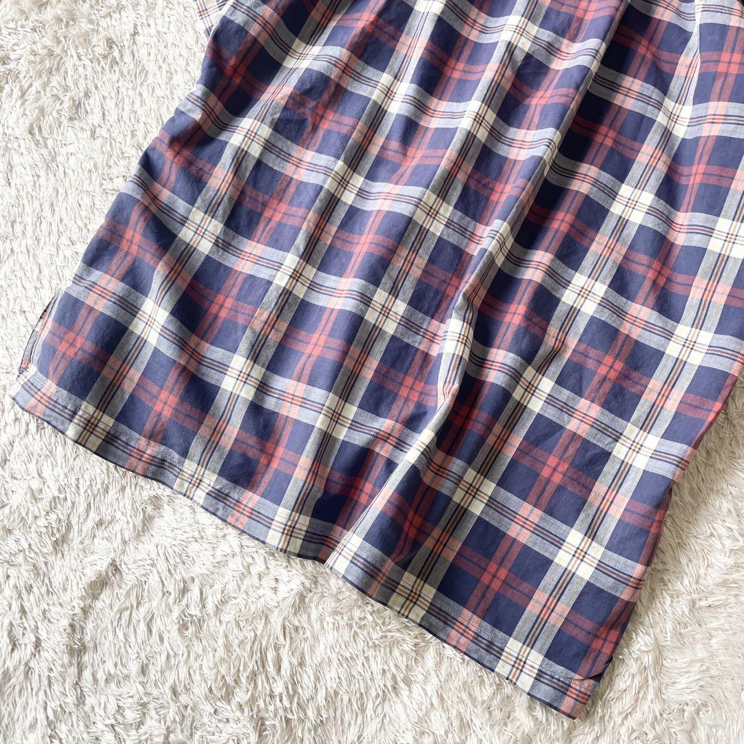 ポロスポーツ 美品 90s POLO SPORT チェックシャツ L 短丈