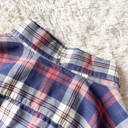 ポロスポーツ 美品 90s POLO SPORT チェックシャツ L 短丈