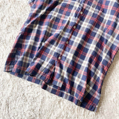 ポロスポーツ 美品 90s POLO SPORT チェックシャツ L 短丈
