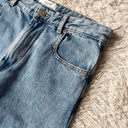 イザベルマランエトワール 美品 ハイライズリラックスフィットデニム 34