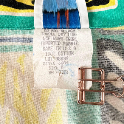 90s HEAT 美品 オープンカラーシャツ USA製