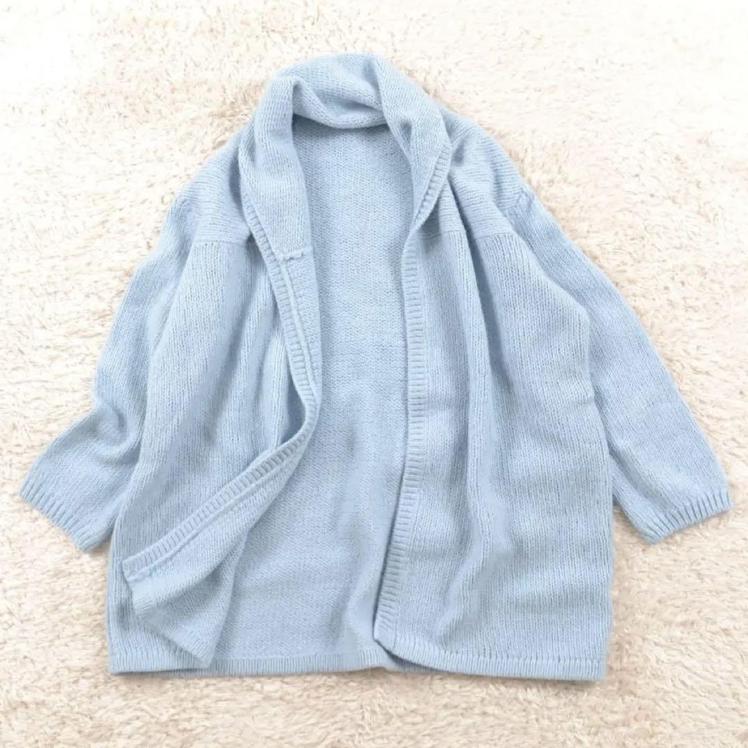 45R フロートローゲージボレロ 2 スカイブルー