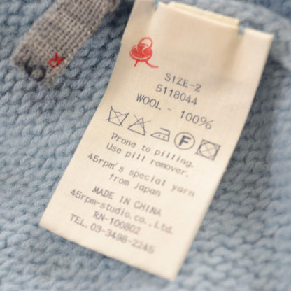 45R フロートローゲージボレロ 2 スカイブルー