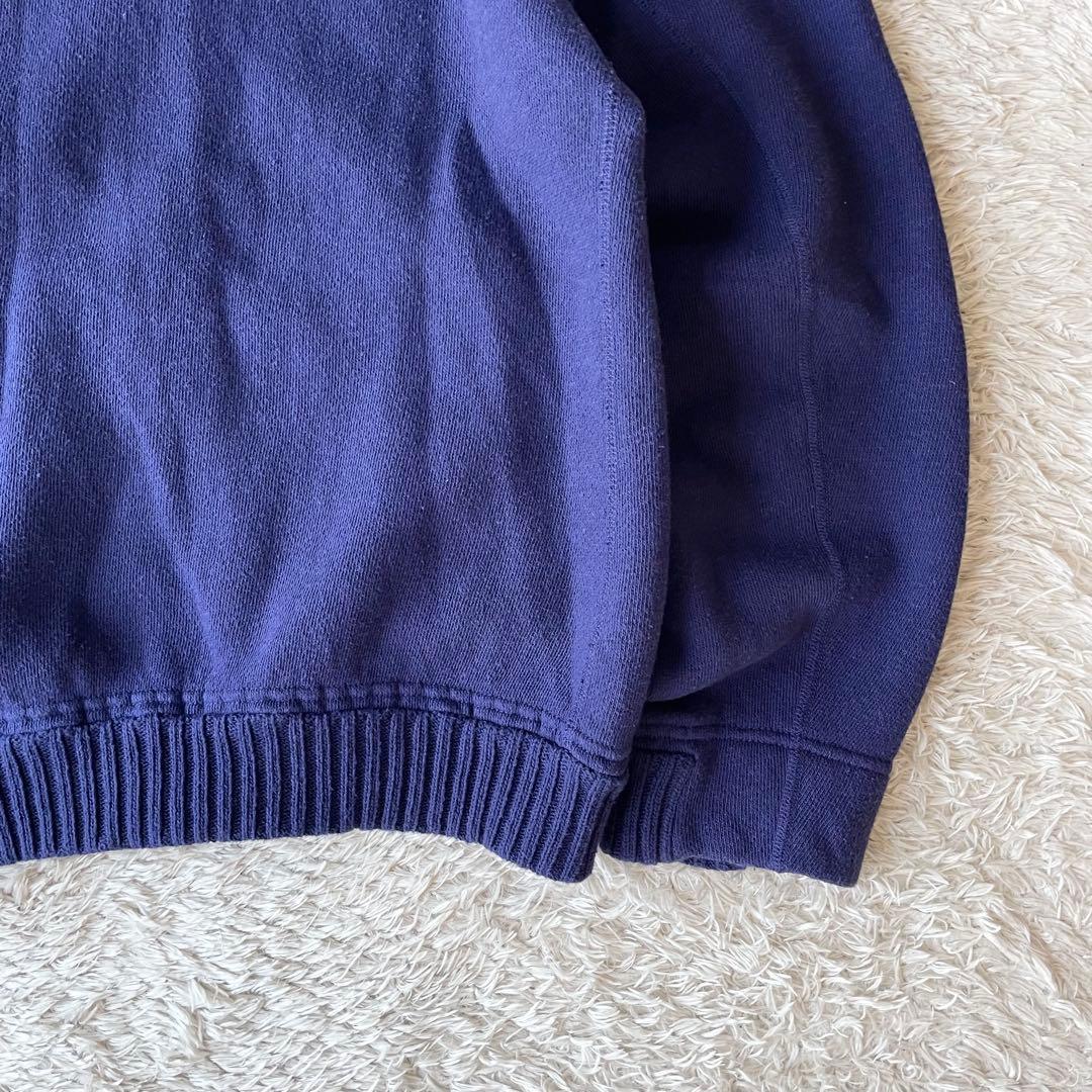 45R 美品 ふわふわ裏毛ブルゾン 2 ブルー