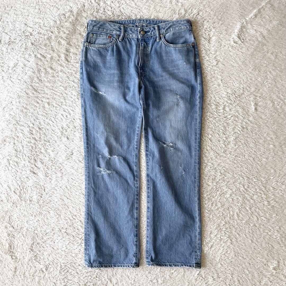 45R 極美品 おこめデニムの茜（加工）28
