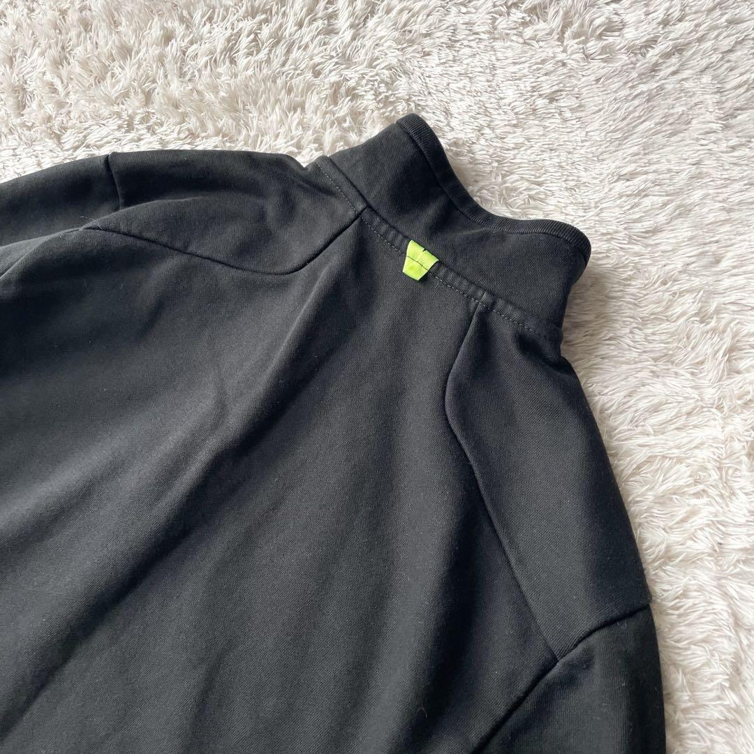 ラルフローレン RLX 美品 ハーフジップ スウェット F 黒