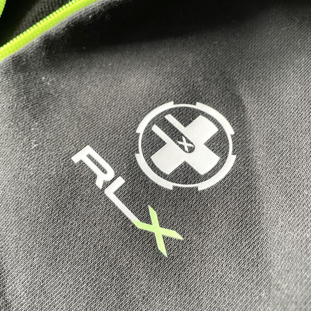 ラルフローレン RLX 美品 ハーフジップ スウェット F 黒