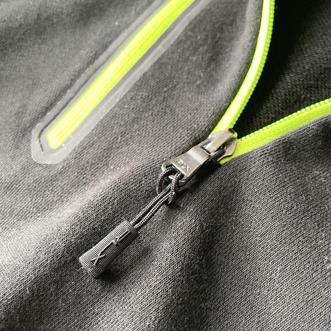 ラルフローレン RLX 美品 ハーフジップ スウェット F 黒