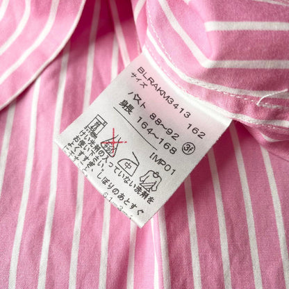 ラルフローレン 極美品 stripe L/S shirt 裾ポニー