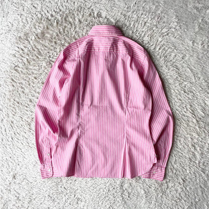 ラルフローレン 極美品 stripe L/S shirt 裾ポニー