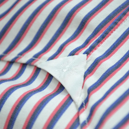 ジャンネット 極美品 GIANNETTO ワイドカラーシャツ 41 ストライプ