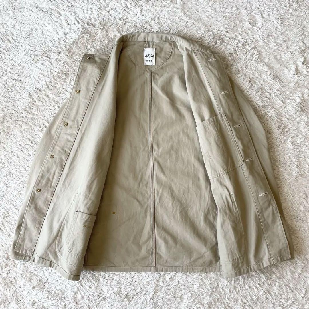 45R 極美品 おこめチノの908シャケット 4 ベージュ