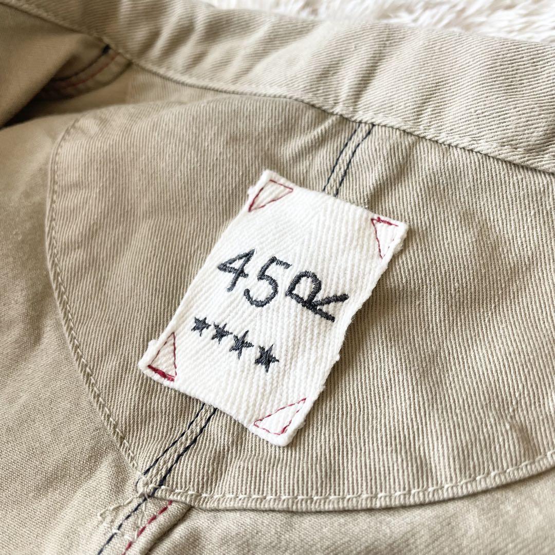 45R 極美品 おこめチノの908シャケット 4 ベージュ