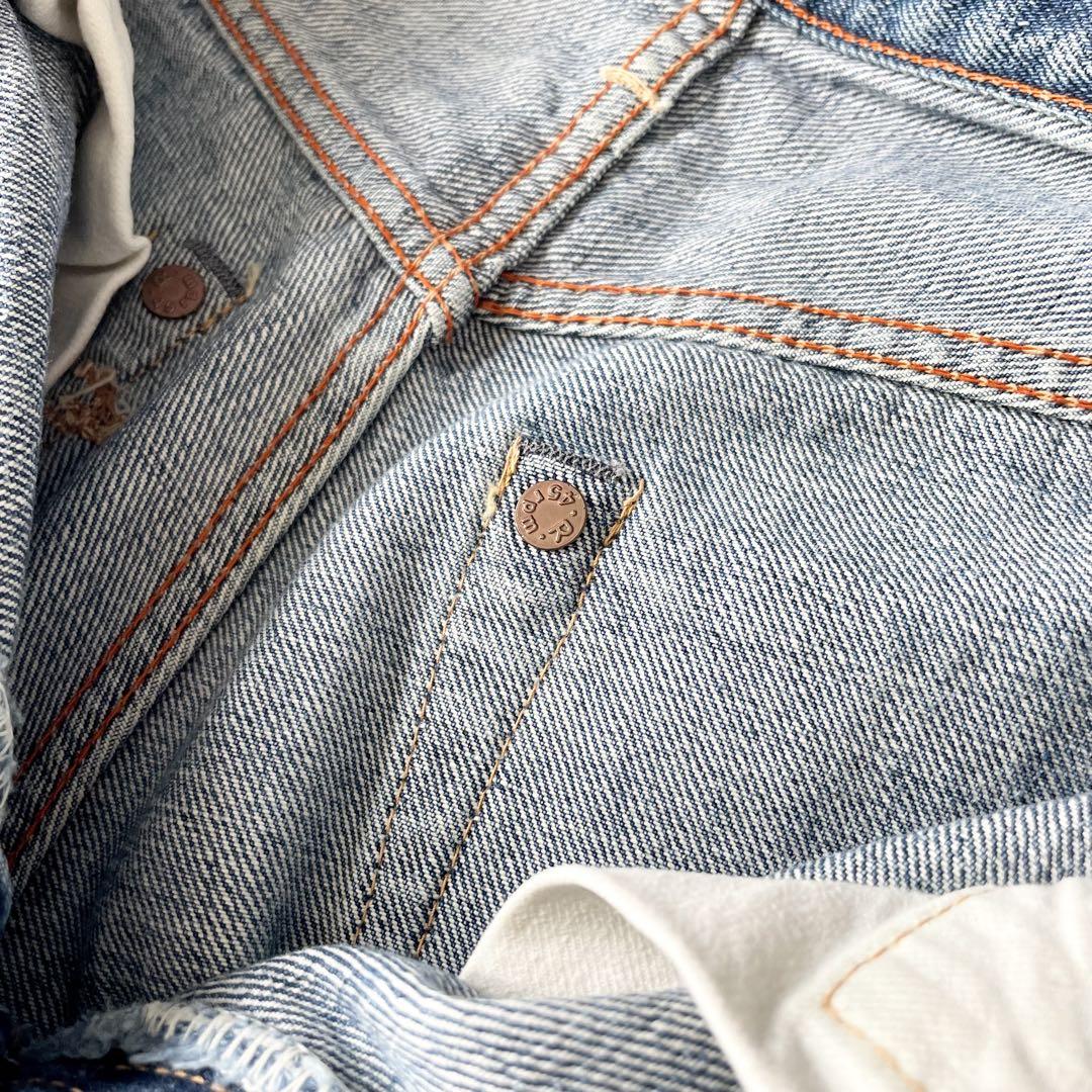 45R ストレートデニム セルビッチ 赤耳 29