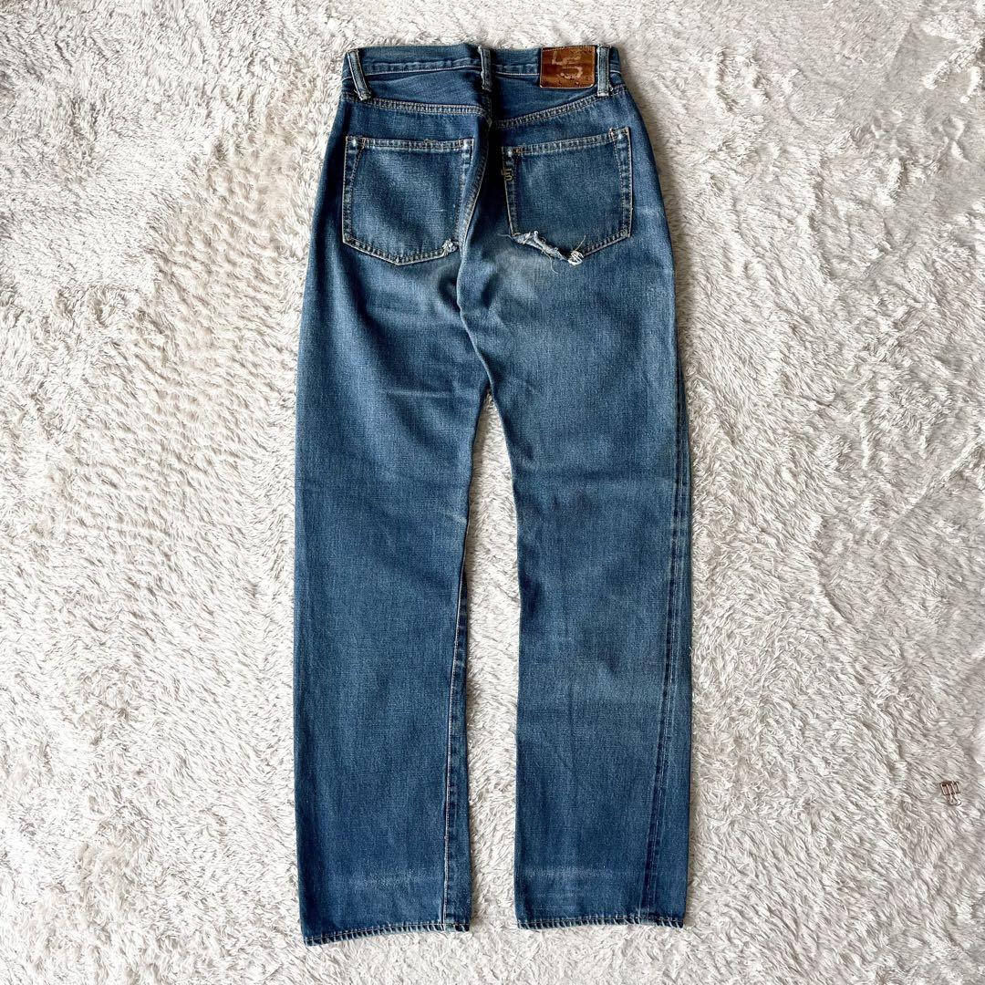 45R ストレートデニム セルビッチ 赤耳 29