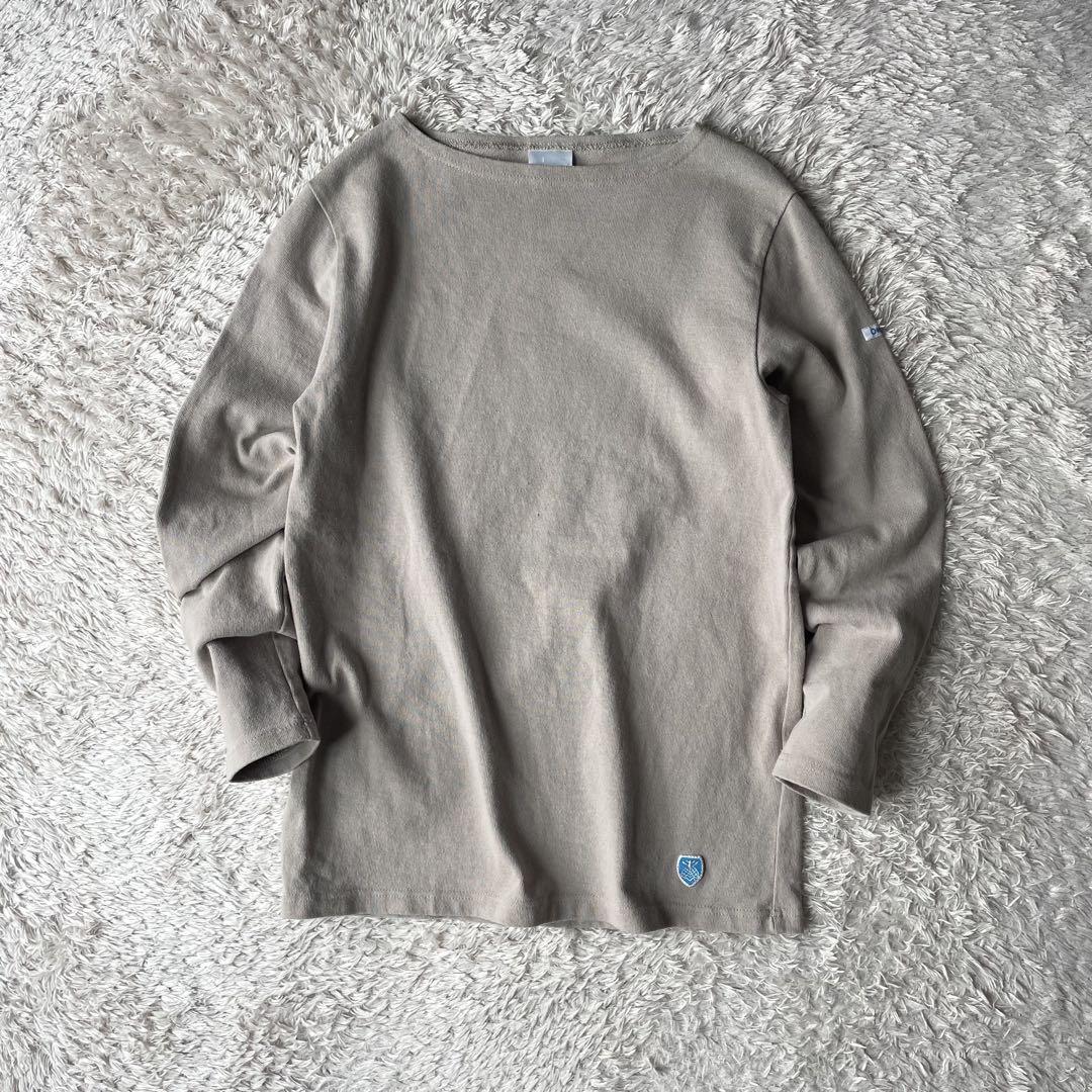 ORCIVAL 美品 バスクシャツ 2 グレージュ