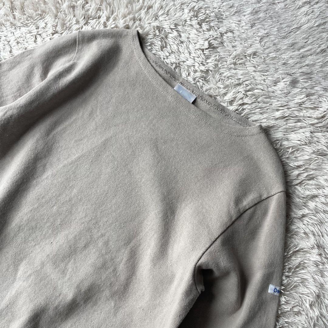 ORCIVAL 美品 バスクシャツ 2 グレージュ