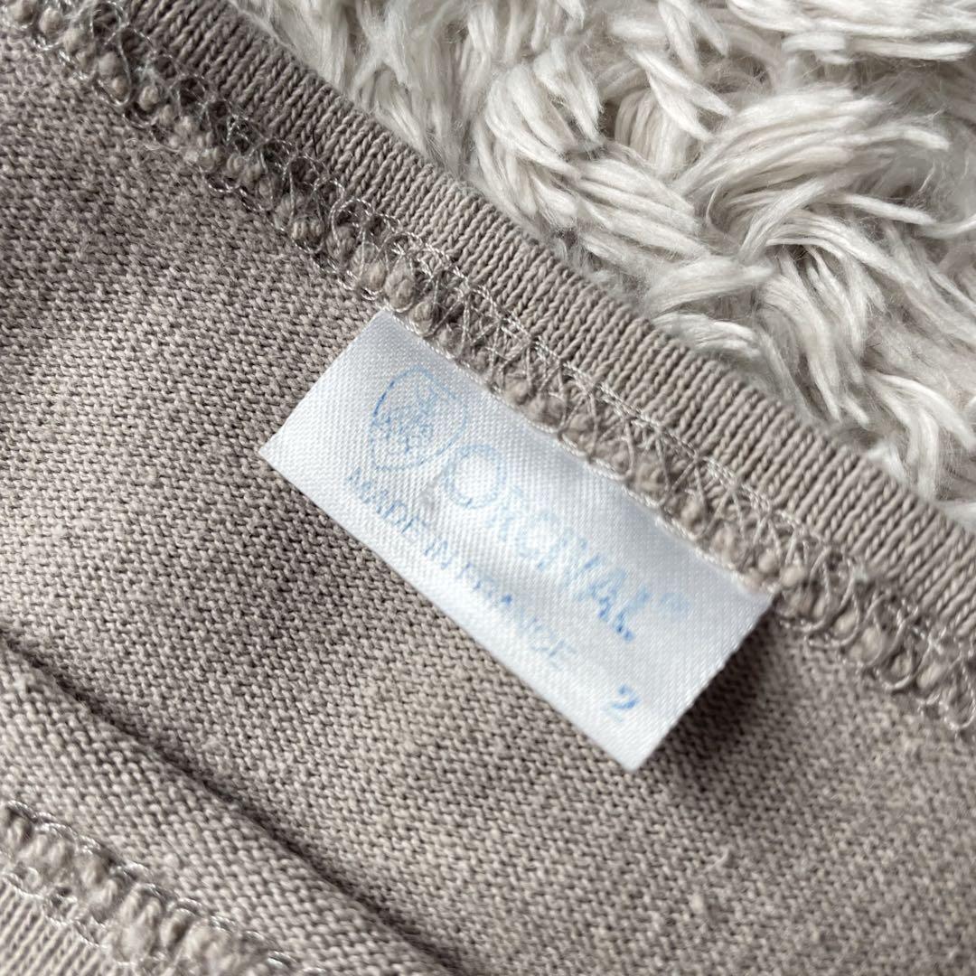 ORCIVAL 美品 バスクシャツ 2 グレージュ